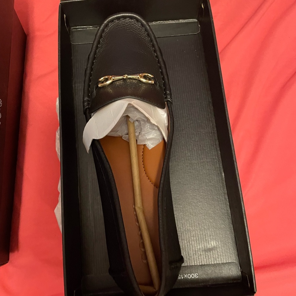 Brand New size 11 Black Coach Loafers
